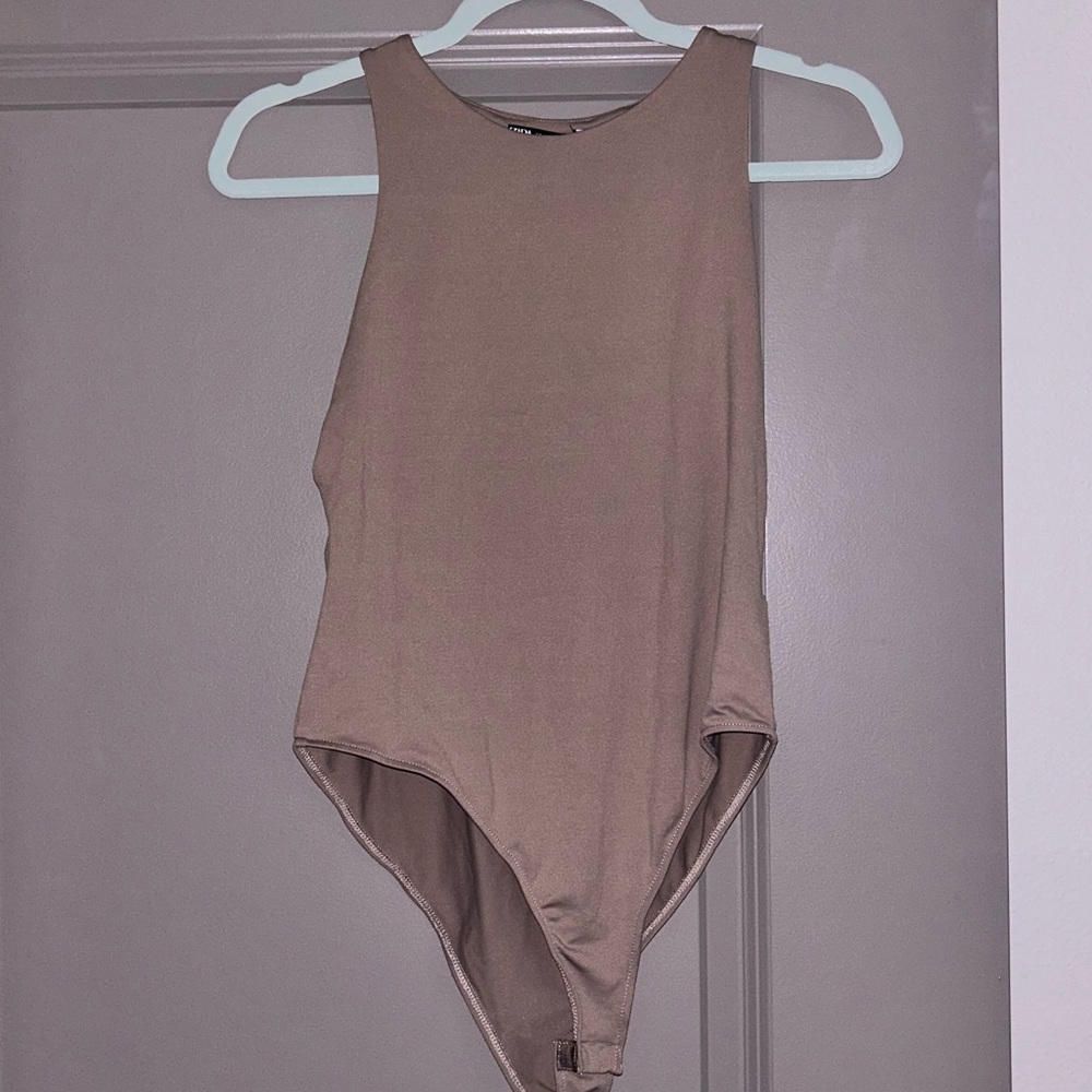 Zara Dark Beige Bodysuit